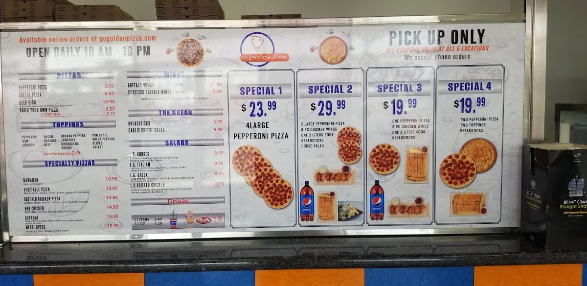 Menu Golden Pizza And Wings-2