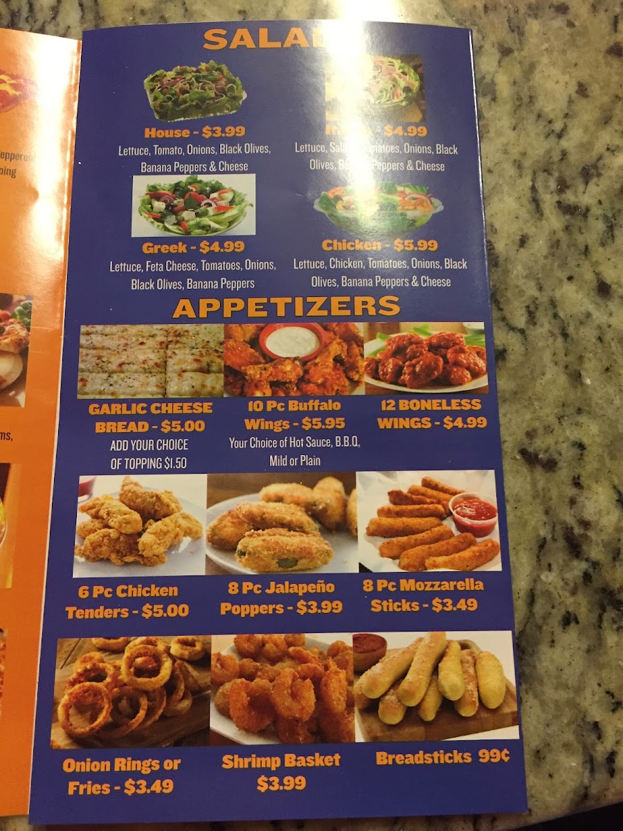 Menu Golden Pizza And Wings-6